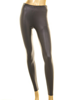 シンセティックレザーレギンス