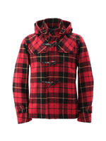 チェックメルトンジャケット