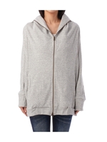 チュニック丈裏毛パーカ