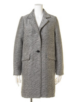 ツイードチェスターコート