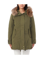 ラクーンファーつきモッズコート