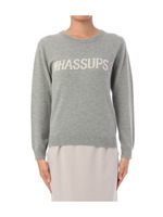 ロゴハイゲージニット