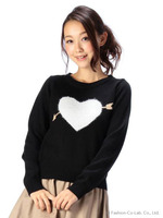 【Tralala】アローハートシャギープルオーバ