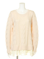 ケーブルKT×シフォンペプラムPO