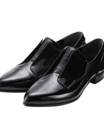 【S】エナメルローヒールシューズ