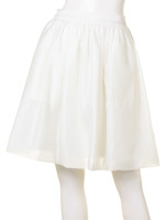 【CASUAL】オーガンジーフレアスカート