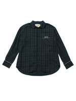 【GELATO PIQUE HOMME】【X’mas限定】ネルチェックパジャマシャツ