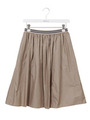ウエストゴムフレアスカート