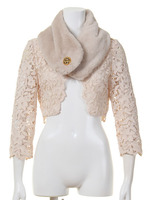 ファー付ケミカルレースJK