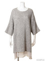 [Salon de Balcony]SPANGLE MOHAIR KNIT ONE PIECE