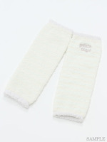 moco moco ボーダー babyレッグウォーマー