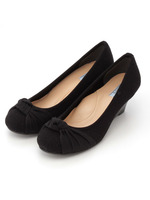 【ILIMA】ツイードウエッジパンプス