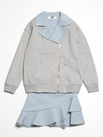 【セット商品】ライダースブルゾン×ボンディングスカート