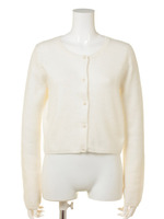 アンゴラショートカーデ