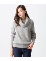 オフタートルネックプルオーバー