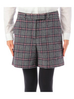 シャギーチェックショートパンツ