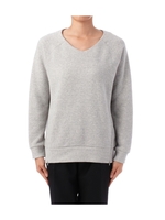 裾ダブルジップ裏毛カットソー