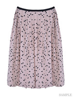 かすれドットプリーツSK