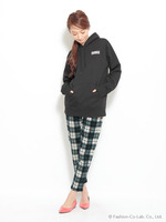 クラウンズ ロゴ スウェット ジップ パーカー