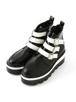 ベルト3ショートブーツ