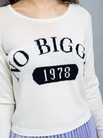 NO BIGGIEニット