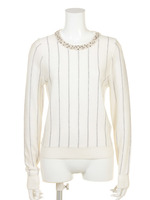 ストライププルオーバー