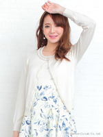 パールアンサンブルニット