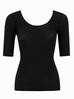 「冷え知らず」さんの生姜インナー 5分袖トップ 3700