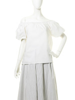 【CASUAL】モードオフショルダーTOPS