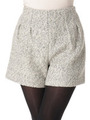 ウールミックスショートパンツ
