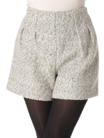 ウールミックスショートパンツ
