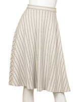 ピンストライプH／WミディSK