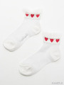 SEETHROUGH HEART SOCKS