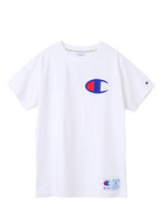 【X-girl x CHAMPION】EMBROIDERY S/S BIG TEE