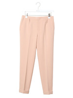 裾折り返しパンツ