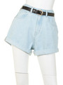151ベルト付ルーズDENIM SPT