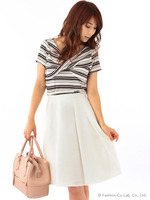 ツイルタックフレアースカート