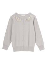 ビジュークルーカーディガン