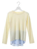 レイヤードリブプルオーバー