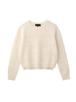 編み地ボーダーニット