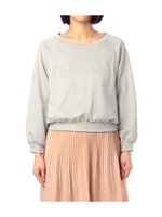 裏毛ラグランプルオーバー