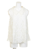 【DUO】 フラワーレース衿付BL