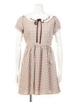 ギンガムチェックワンピース
