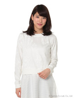 フラワーモコプリントプルオーバー