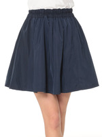 リバーシブルギャザーフレアースカート