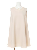 襟付きテントラインワンピ