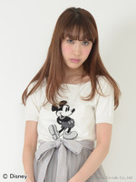 ミッキースクエアネックトップス