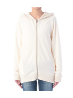 リブ使い裏毛パーカー