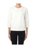 発泡フラワープリントプルオーバー