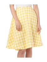 サーキュラーギンガムスカート